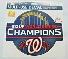 MLB Washington Nationals 2019 World Series Champs Multi-Use 4.5"x5.75" WinCraft