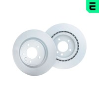 Optimal 2X Bremsscheiben Hinten BelüFtet Beschichtet FüR Land Rover Discovery V