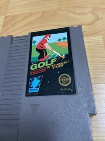 Aut&eacute;ntico cartucho NES Golf (Nintendo Entertainment System 1985)