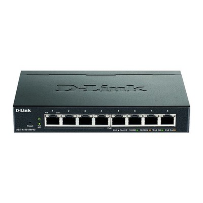 D-Link DGS-1100-08PV2/E DGS-1100-08PV2/E Netzwerk Switch RJ45 8 Port 16 GBit/...