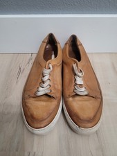 Taft Shoes Mens Size 42 Brown Lace Up Handcrafted In Spain Casual Dress