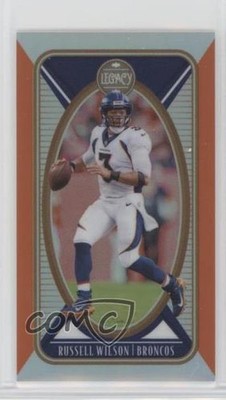 2022 Panini Legacy Premium Edition Mini Orange 102/125 Russell Wilson #84 n0c