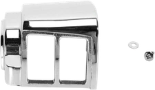 DRAG SPECIALTIES Handlebar Switch Housing Kit - Left - Upper - Chrome
