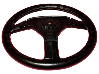 MOMO Cobra Steering Wheel 360mm Black Leather BMW E30 E36 VW Golf