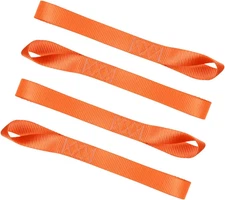 Soft Loop Tie Down Straps 4-Pack 18x1.7in 12000lb Heavy Duty for ATVs UTV Kayaks