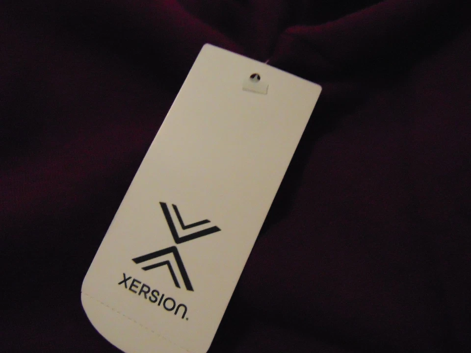 CHAQUETA CON CAPUCHA XERSION MUJER SUPER SUAVE POLAR BORGOÑA PASIÓN CREMALLERA ~ OX / 14W-16W Foto 3 de 4