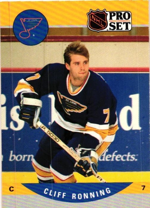 1989-90 O-Pee-Chee - Cliff Ronning #45 (RC)