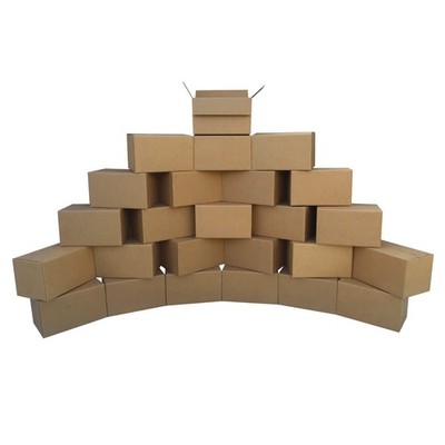 UOFFICE 10 Corrugated Boxes 24x18x18'' Cardboard Moving & Shipping Cartons