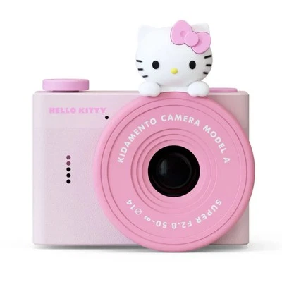 KIDAMENTO Mini Kids Digital Camera and Camcorder 32GB Memory Card - Model A Hello Kitty