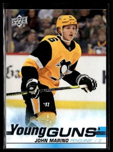 2019-20 Upper Deck Series 2 Hockey Young Guns #458 John Marino Rookie RC