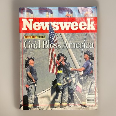September 24, 2001 NEWSWEEK Magazine ''After the Terror'' ''God bless America'' 9/11