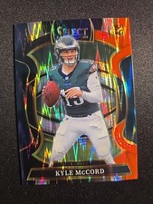 2025 Panini Select - Concourse Kyle McCord #91 Black & Red Shock Prizm (RC)