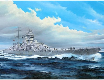 Trumpeter # 1:350 # 05313 # German cruiser Prinz Eugen 1945