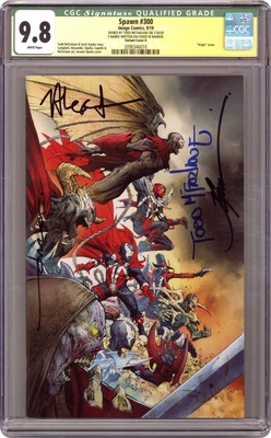 Spawn #300O Opena Virgin Variant CGC 9.8 QUALIFIED SS Todd McFarlane 2019