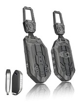 Key Fob Cover for Kia 5 Buttons Key Case,Heavy Key Shell Protector Black