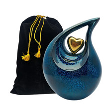 Teardrop Urns for Human Ashes Adult, Cremation Urn for Ashes for Women  Men