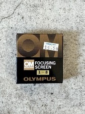 Vintage Olympus OM System Focusing Screen 1-8 with Case Tool Instructions Camera