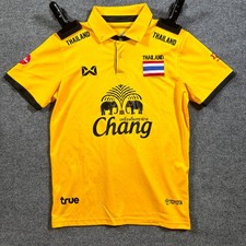 Warrix Thailand National Football Team Chang Polo Shirt Men's Size Small Yellow