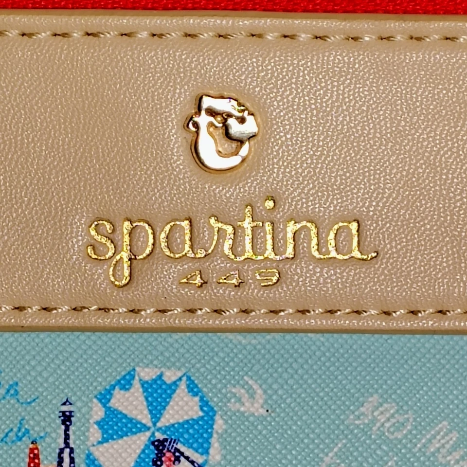 Spartina 449 Outer Banks North Carolina Crossbody Handbag Purse Daufuskie Island - Image 3 of 4