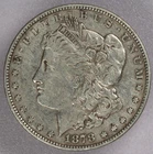 1878 78/79 $1 Morgan Silver Dollar-VF/XF