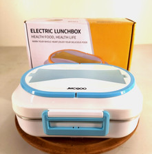 Fiambrera Eléctrica Portátil Color Azul Nueva en Caja 110V y 12V