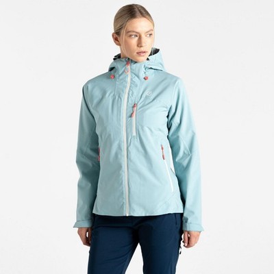 Dare 2B Torrek II Womens Waterproof Jacket 16 Breathable Aquifier Blue RRP £140