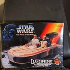 NEW Star Wars The Power of the Force Landspeeder Vehicle  NIB