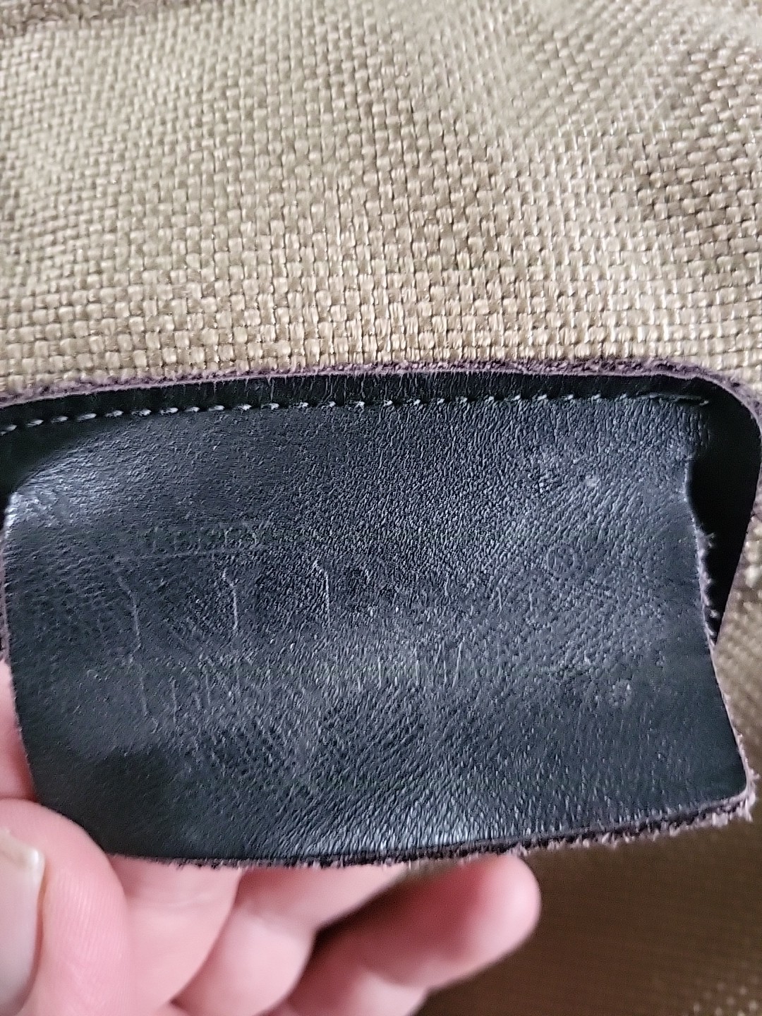 L. L. Bean  Heavy Canvas & Leather Duffle Travel Bag 