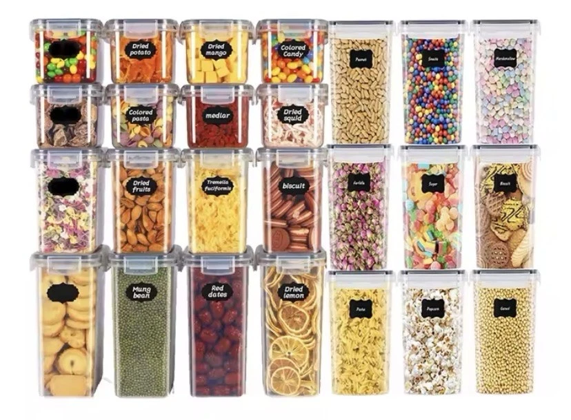 48pcs,Sealed food storage containers with LIDS