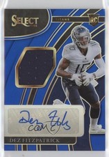 2021 Panini Select Blue Prizm /75 Dez Fitzpatrick #RSM-DFI Auto 03rx