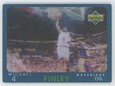 Michael Finley 1997-98 Upper Deck Diamond Vision #6 Dallas Mavericks