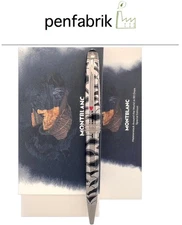 MONTBLANC MST AW80D Solitaire Around the World Y3 Midsize BALLPOINT Pen 132899