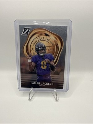 2023 Panini Zenith #5 Lamar Jackson Zeal of Approval