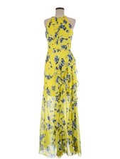 Eliza J Women Yellow Cocktail Dress 8