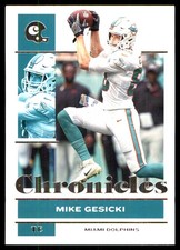 Mike Gesicki 2021 Panini Chronicles #75 Dolphins NFL READ FREE SHIP AutographDen