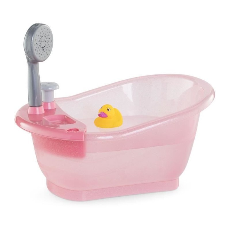 Baignoire poupon Corolle 36cm pour imiter le rituel du bain le soir