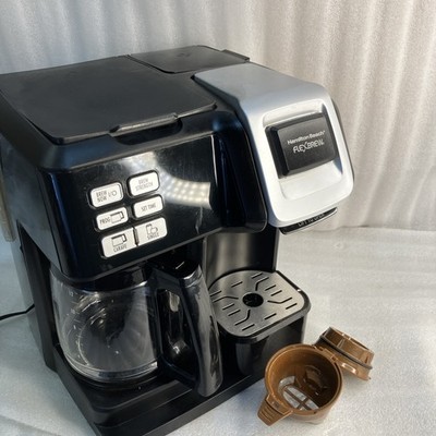 Hamilton Beach 49976 FlexBrew Trio 2-Way Coffee Maker, Compatible K-Cup Pod. 