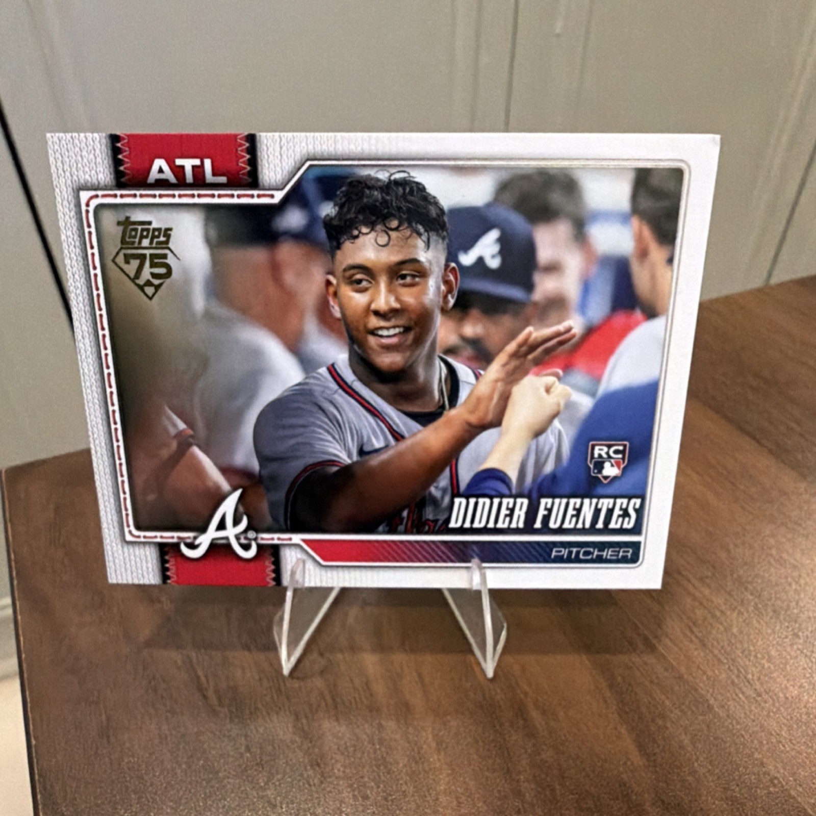 Topps 2026 Series 1 Rookie Golden Mirror Didier Fuentes #243 Baseball Card