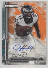 2014 Topps Strata Rookie Auto Orange Topaz 70/99 Josh Huff #139 Auto 1u6