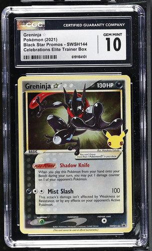 Greninja ★ graded CGC 10 for sale on eBay