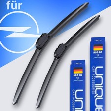 2 Premium Scheibenwischer Wischerblätter für Opel CORSA A 1882-1993 40/40cm