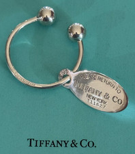 Tiffany  Co. Return To Tiffany  Co. Keyring Sterling Silver 925 Large Size