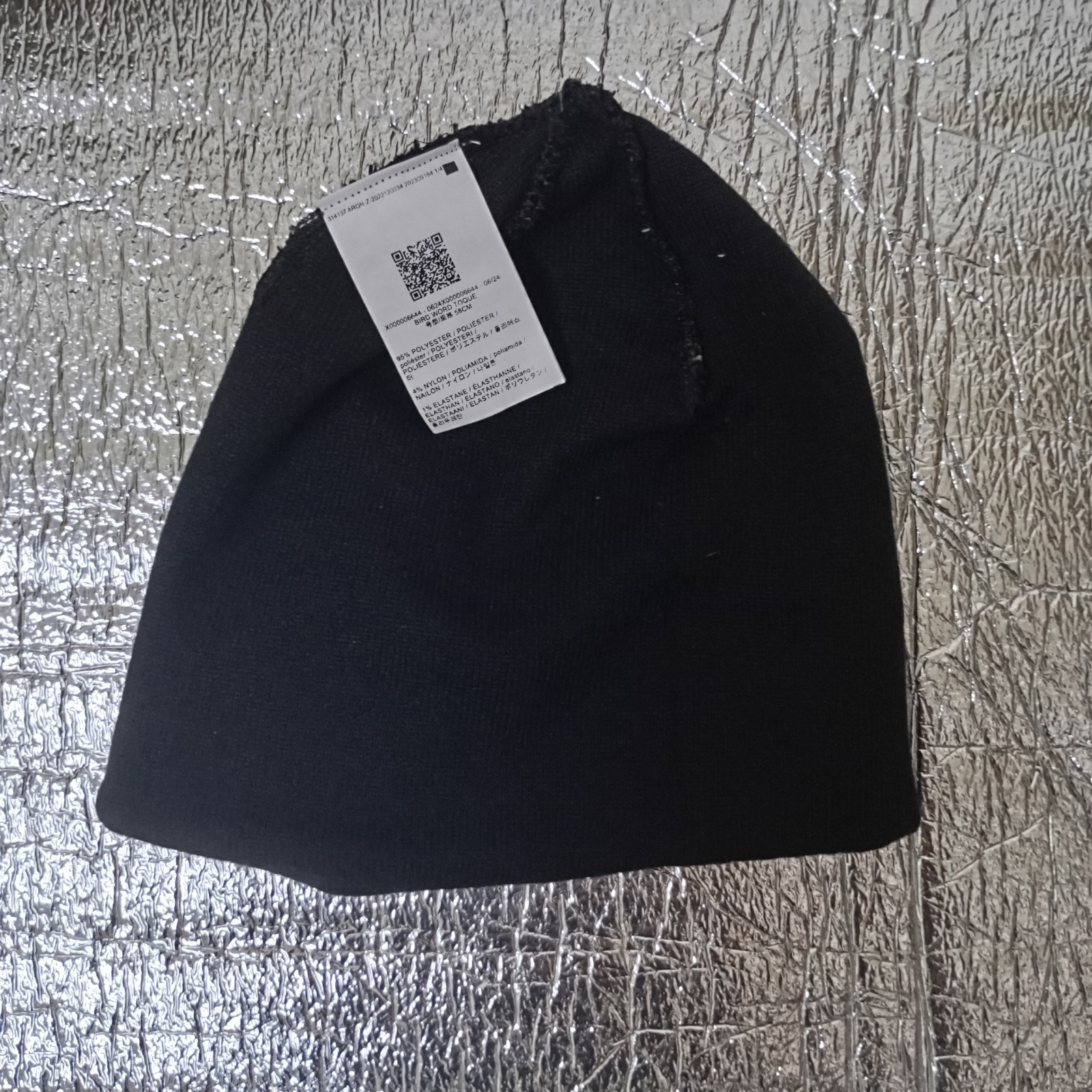 ARC'TERYX BIRD WORD TOQUE 24K Berretto nero spedizione gratuita autentico nuovo senza etichette