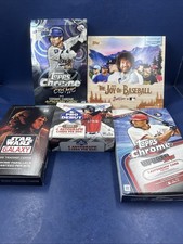 Empty 2025 Topps Boxes Joy of Baseball Cosmic Chrome Update Pro Debut Star Wars
