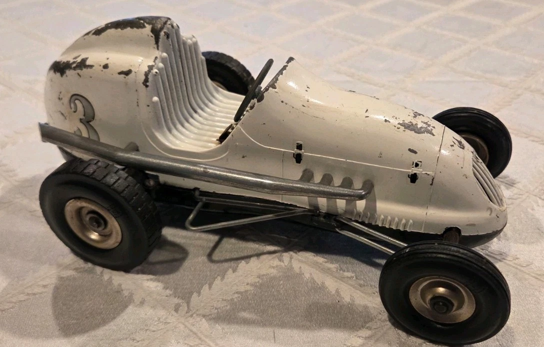 Vintage Ohlsson & Rice Inc Midget Racer Tether Auto Drücker für TEILE ODER REPARATUR 