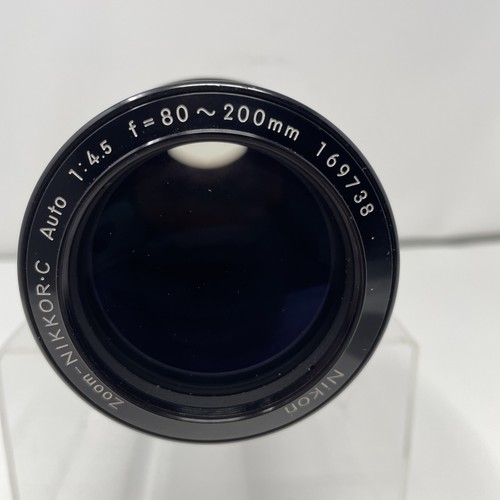 Nikon Zoom-NIKKOR C Auto 80-200mm f/4.5 MF Lens – Excellent, No Haze/Fungus - Picture 3 of 10