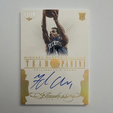 2013-14 Flawless Team Panini 07/10 Michael Carter-Williams #TM-MC5 Rookie Auto