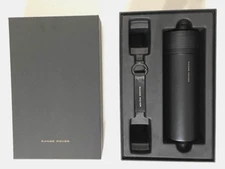RANGE ROVER STAINLESS STEEL THERMOS FLASK BLACK 530ML WITH KEY CHAIN NEW IN BOX