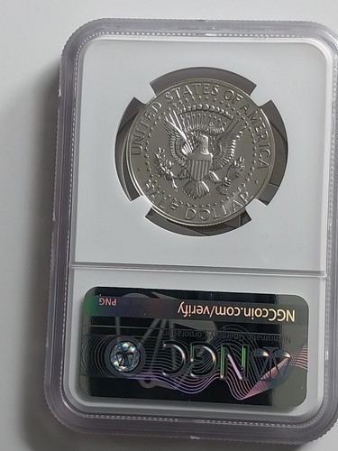 1964 Silver Kennedy Half Dollar NGC PF66 JFK Coin SIGNATURE. $85.00 - Picture 11 of 15