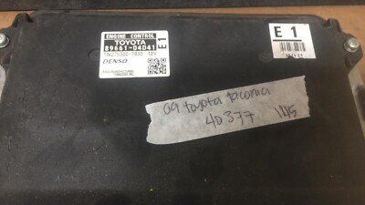 89661-04D41 Toyota Tacoma ecu ecm computer 2009